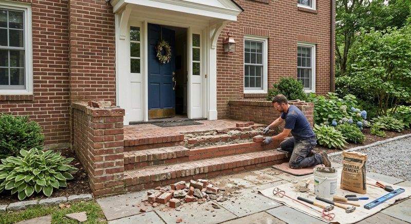 Brick Flatwork Repair in Hallandale, FL
