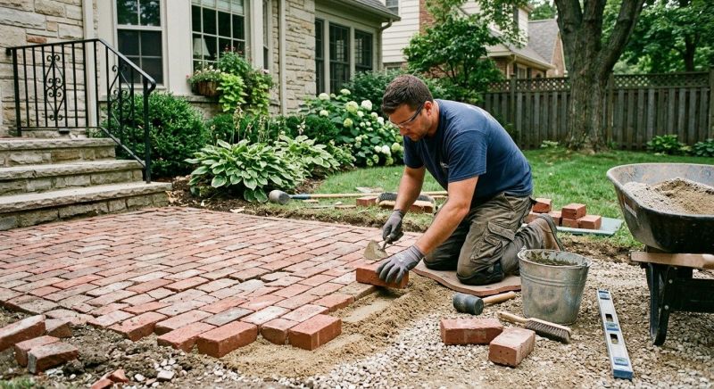 Brick Flatwork Repair in Broward County, FL