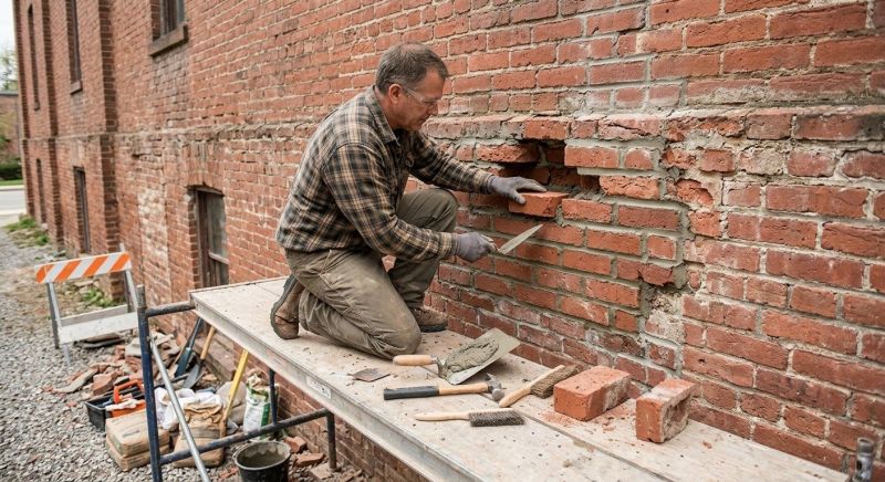Brick Stairs Repair in Fort Lauderdale, FL