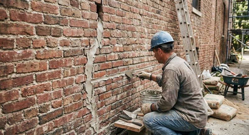 Brick Wall Repair in Hollywood, FL