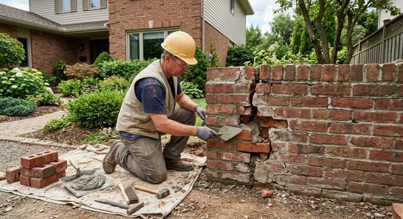 Brick Wall Repair in Miami Beach, FL