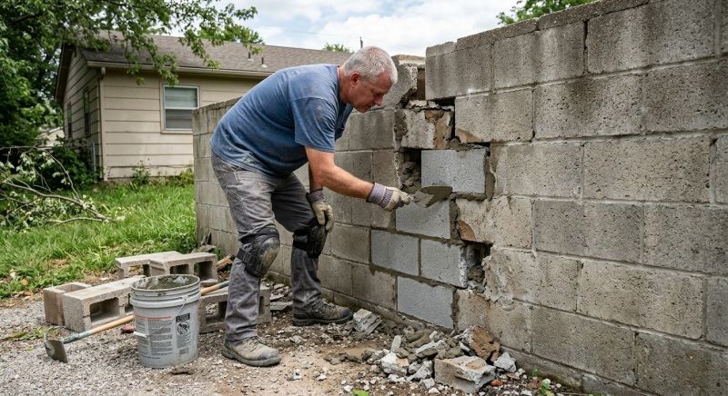 Concrete Block Repair in Opa Locka, FL