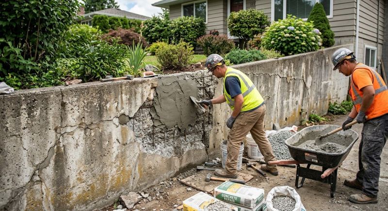 Retaining Wall Repair in Hollywood, FL