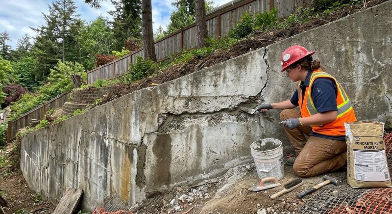 Retaining Wall Repair in Miami Dade County, FL