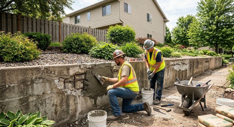 Rock Wall Repair in Broward County, FL