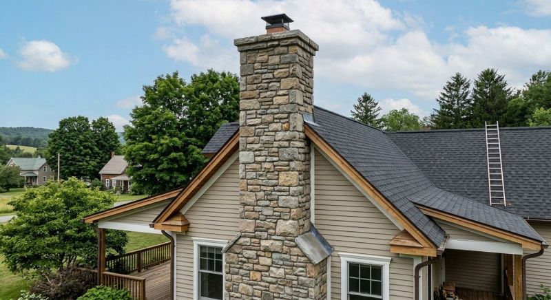 Stone Chimney Installation in Hollywood, FL