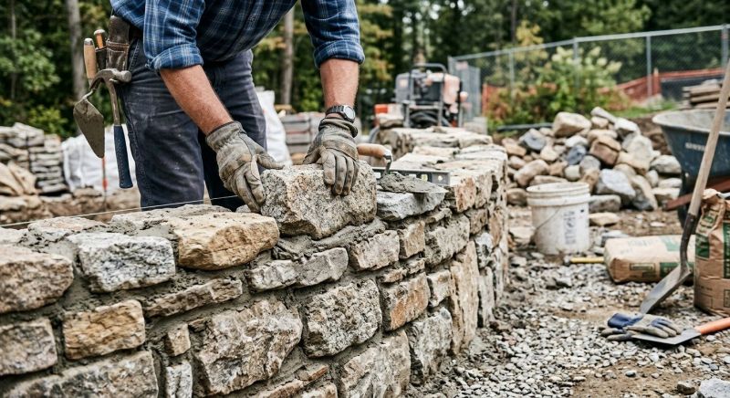 Stone Masonry Installation in Broward County, FL