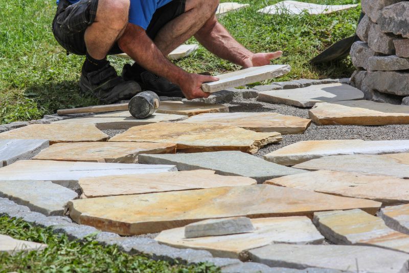 Stone Walkway Repair in Broward County, FL